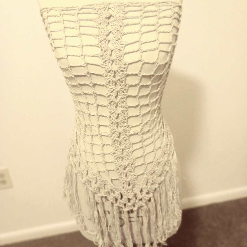 Handmade Crochet Wrap 3-way